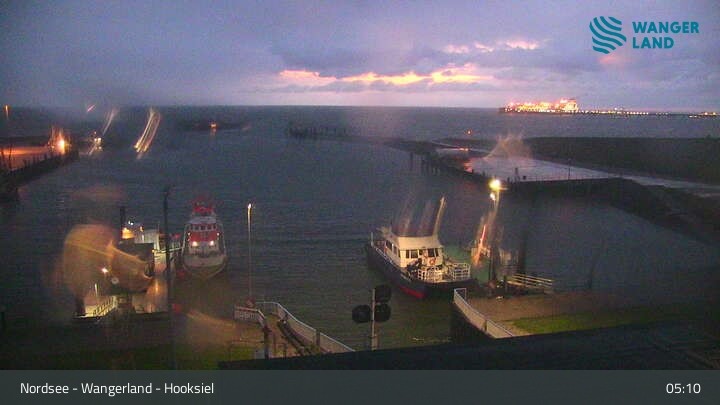 Archiv Foto Webcam Außenhafen Hooksiel