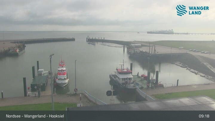 Archiv Foto Webcam Außenhafen Hooksiel