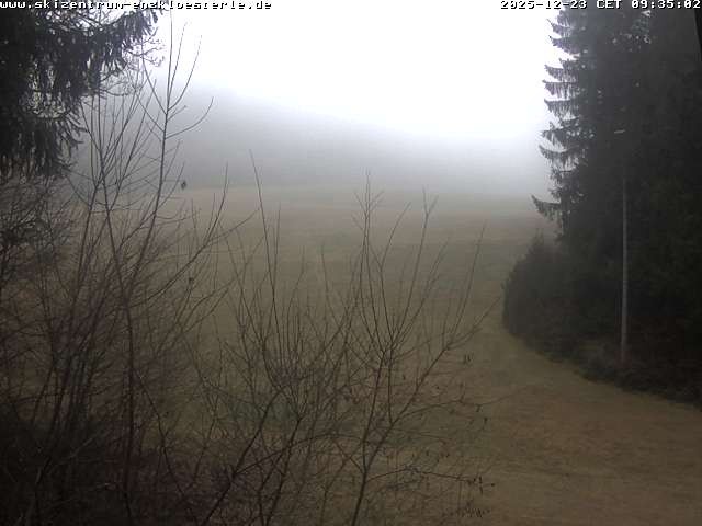 Archiv Foto Webcam Enzklösterle: Blick Skipiste