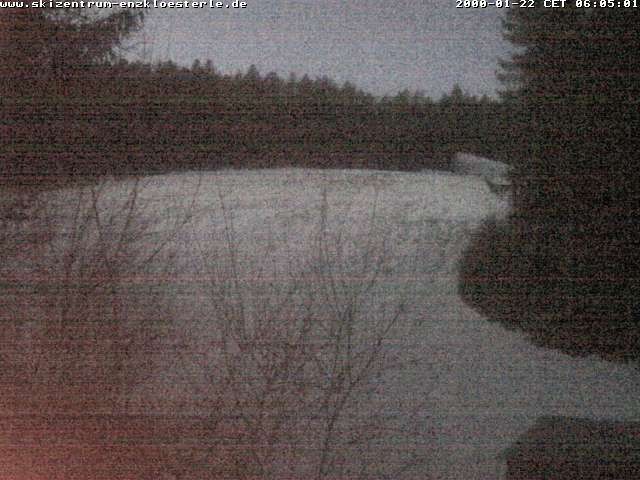 Archiv Foto Webcam Enzklösterle: Blick Skipiste