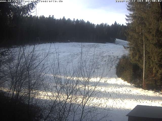 Archiv Foto Webcam Enzklösterle: Blick Skipiste