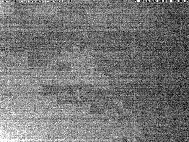 Archiv Foto Webcam Enzklösterle: Blick Skipiste