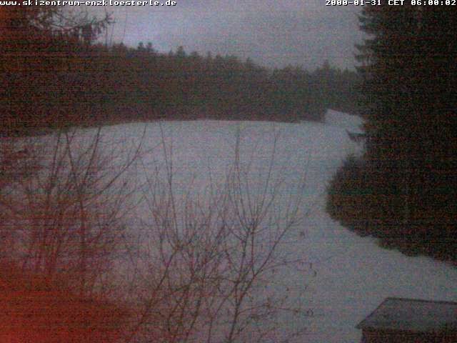 Archiv Foto Webcam Enzklösterle: Blick Skipiste
