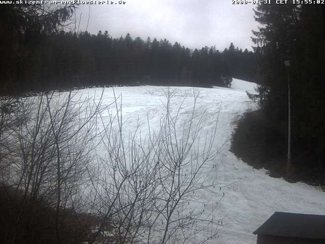 Archiv Foto Webcam Enzklösterle: Blick Skipiste
