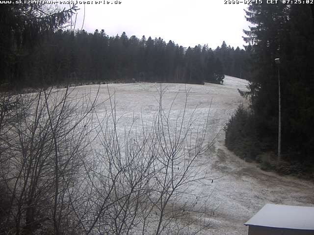 Archived image Webcam Enzklösterle: View Slope