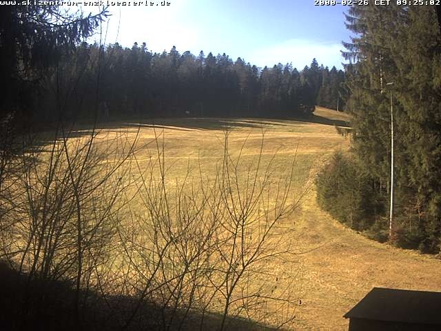 Archived image Webcam Enzklösterle: View Slope