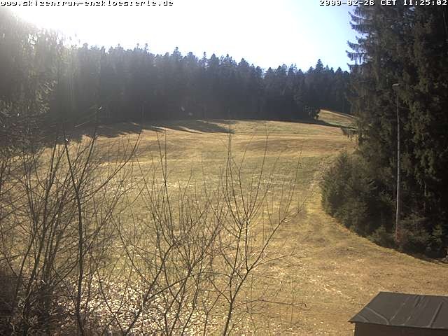 Archived image Webcam Enzklösterle: View Slope