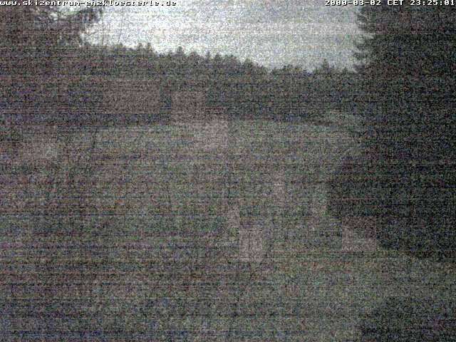 Archiv Foto Webcam Enzklösterle: Blick Skipiste