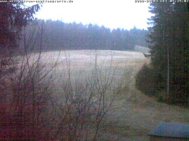 Archiv Foto Webcam Enzklösterle: Blick Skipiste