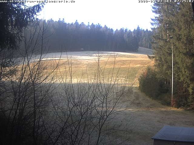 Archiv Foto Webcam Enzklösterle: Blick Skipiste