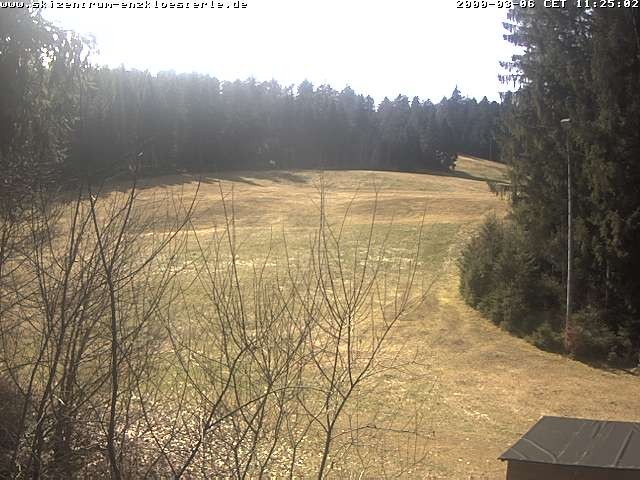 Archiv Foto Webcam Enzklösterle: Blick Skipiste