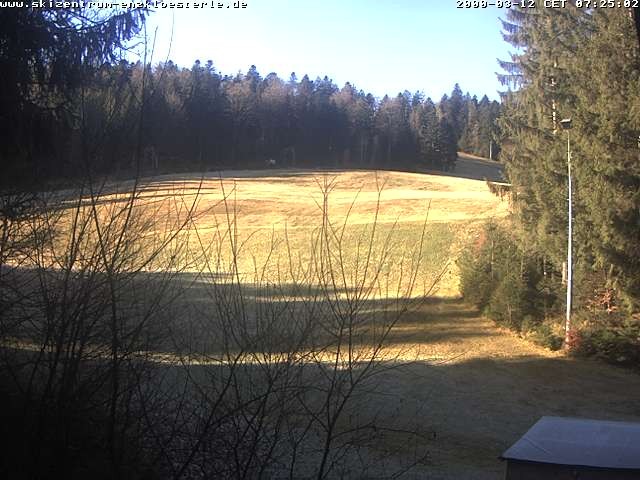 Archived image Webcam Enzklösterle: View Slope