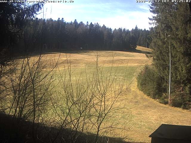 Archived image Webcam Enzklösterle: View Slope