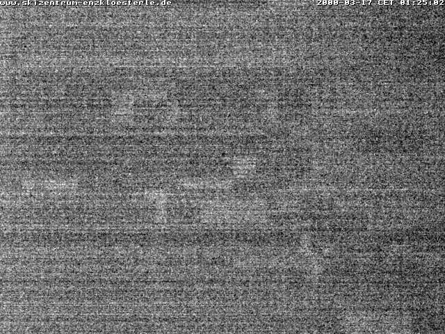 Archiv Foto Webcam Enzklösterle: Blick Skipiste