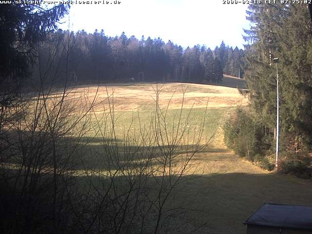 Archiv Foto Webcam Enzklösterle: Blick Skipiste