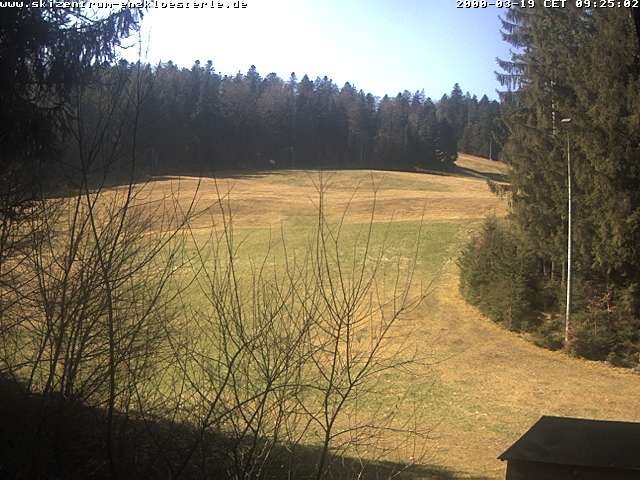 Archiv Foto Webcam Enzklösterle: Blick Skipiste