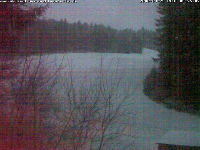 Archived image Webcam Enzklösterle: View Slope