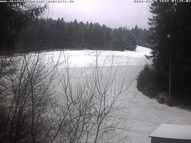 Archived image Webcam Enzklösterle: View Slope
