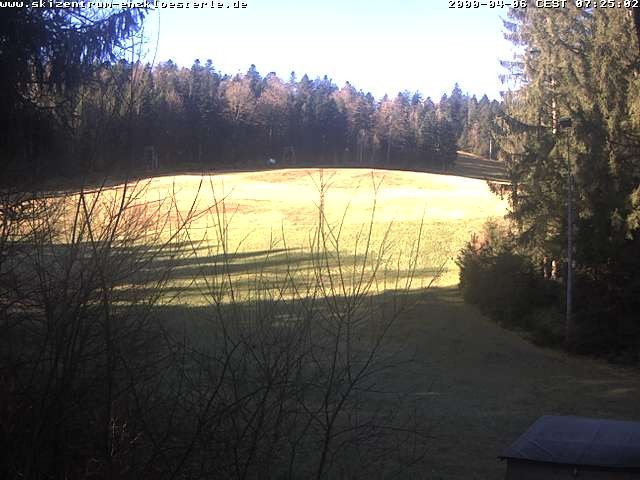 Archiv Foto Webcam Enzklösterle: Blick Skipiste