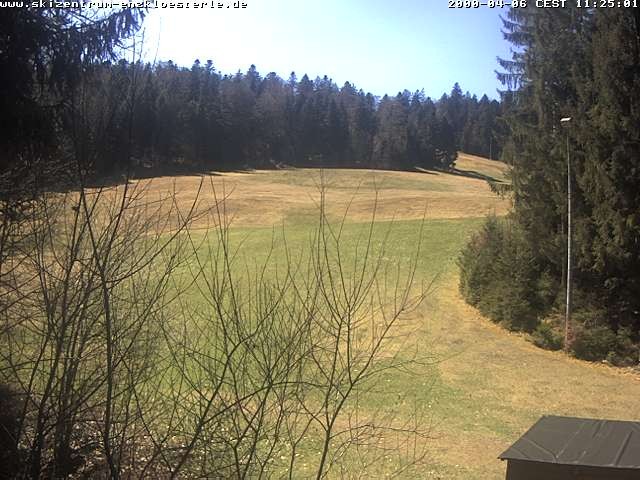 Archiv Foto Webcam Enzklösterle: Blick Skipiste