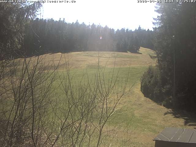 Archiv Foto Webcam Enzklösterle: Blick Skipiste