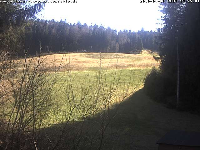 Archiv Foto Webcam Enzklösterle: Blick Skipiste