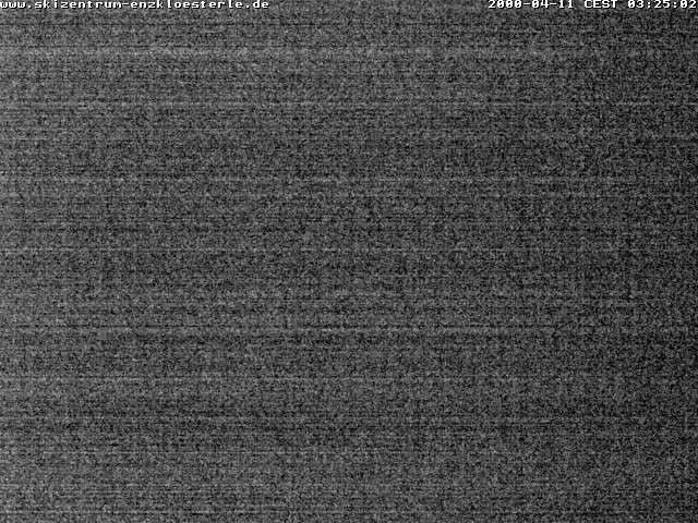 Archived image Webcam Enzklösterle: View Slope