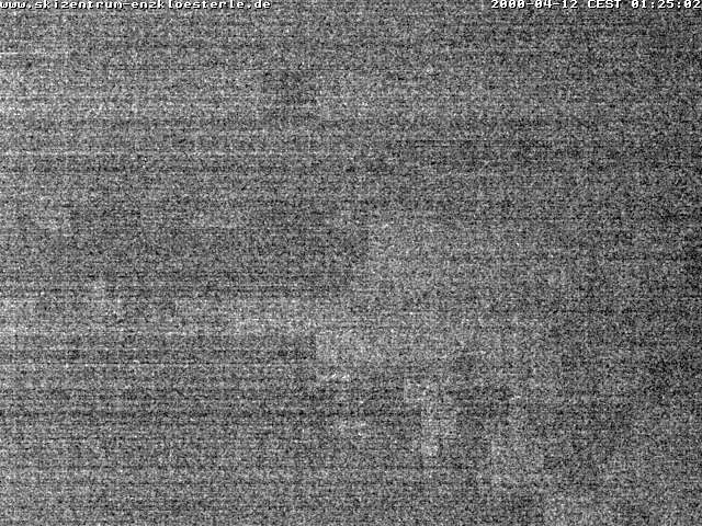 Archiv Foto Webcam Enzklösterle: Blick Skipiste