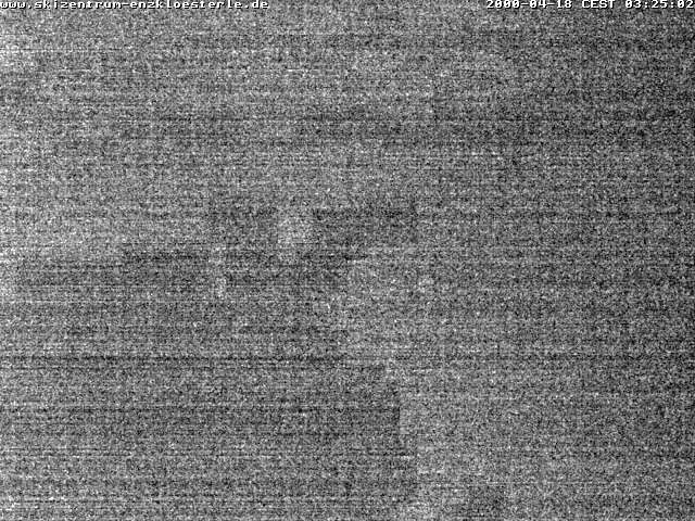 Archiv Foto Webcam Enzklösterle: Blick Skipiste