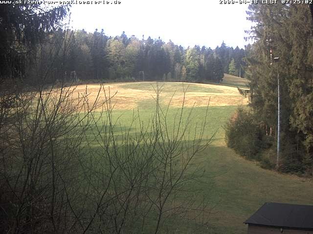 Archiv Foto Webcam Enzklösterle: Blick Skipiste