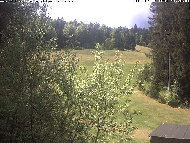 Archiv Foto Webcam Enzklösterle: Blick Skipiste