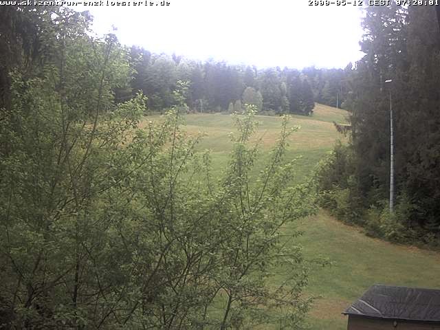 Archiv Foto Webcam Enzklösterle: Blick Skipiste