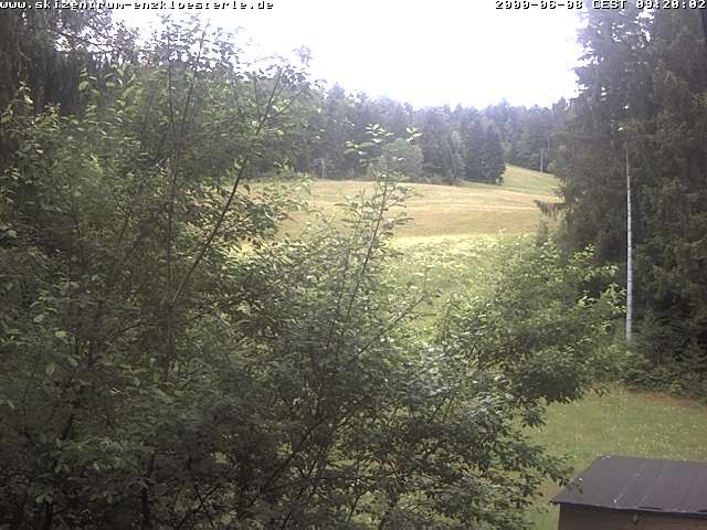 Archiv Foto Webcam Enzklösterle: Blick Skipiste