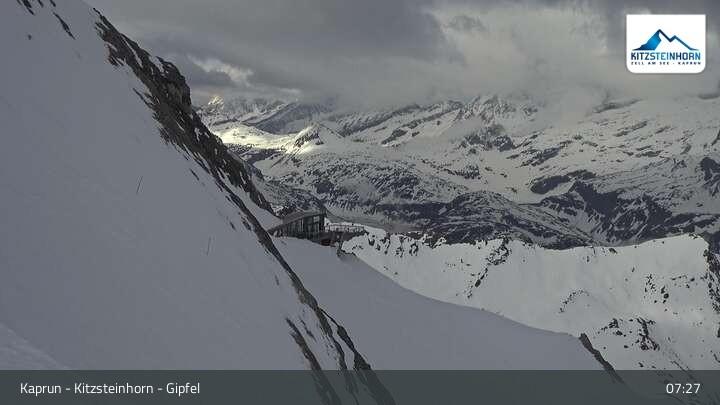 Archiv Foto Webcam Gipfelstation am Kitzsteinhorn
