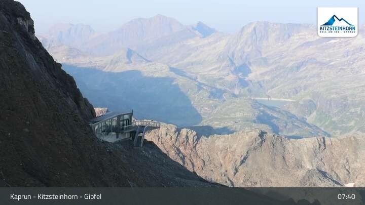 Archiv Foto Webcam Gipfelstation am Kitzsteinhorn