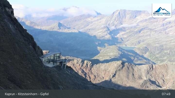 Archiv Foto Webcam Gipfelstation am Kitzsteinhorn