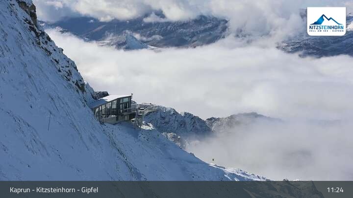 Archiv Foto Webcam Gipfelstation am Kitzsteinhorn