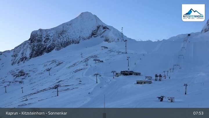 Archiv Foto Webcam Sonnenkar am Kitzsteinhorn