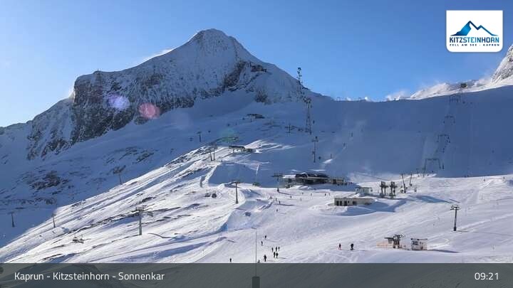Archiv Foto Webcam Sonnenkar am Kitzsteinhorn