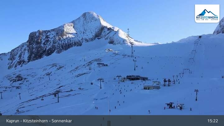 Archiv Foto Webcam Sonnenkar am Kitzsteinhorn