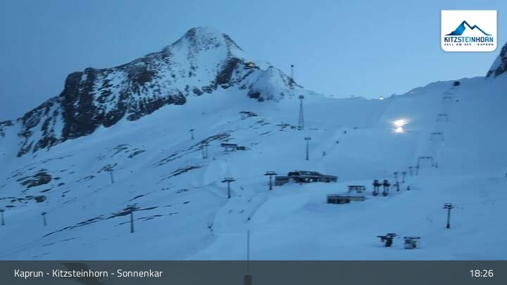Archiv Foto Webcam Sonnenkar am Kitzsteinhorn