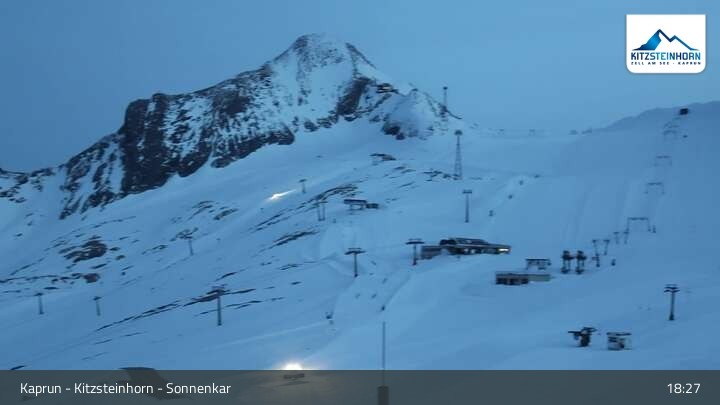 Archiv Foto Webcam Sonnenkar am Kitzsteinhorn