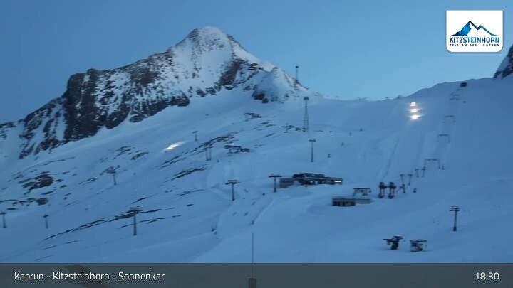 Archived image Webcam Sonnenkar at Kitzsteinhorn mountain