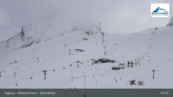 Archiv Foto Webcam Sonnenkar am Kitzsteinhorn