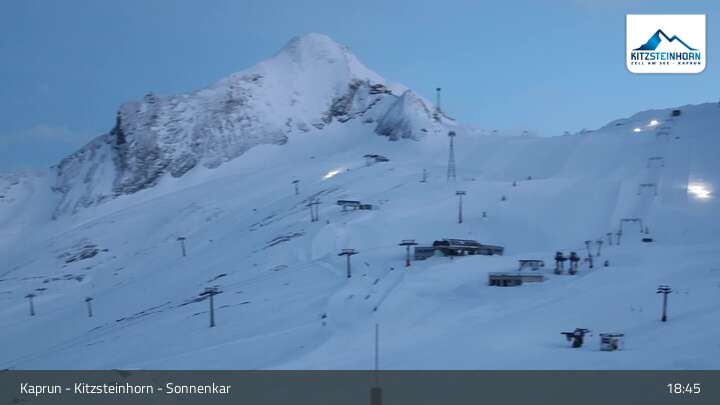 Archiv Foto Webcam Sonnenkar am Kitzsteinhorn