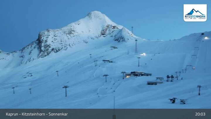 Archiv Foto Webcam Sonnenkar am Kitzsteinhorn