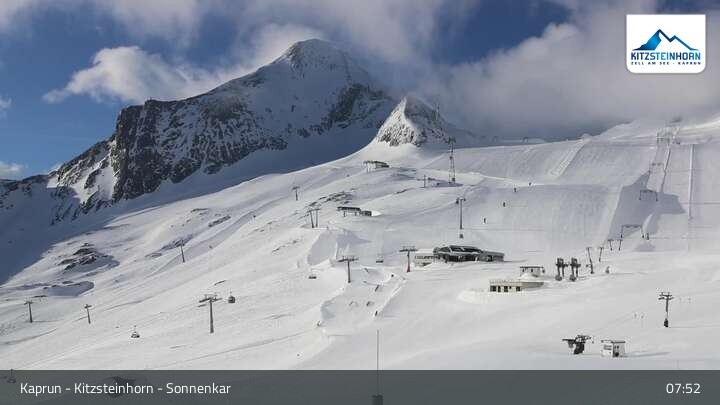 Archived image Webcam Sonnenkar at Kitzsteinhorn mountain