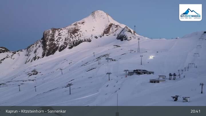 Archiv Foto Webcam Sonnenkar am Kitzsteinhorn