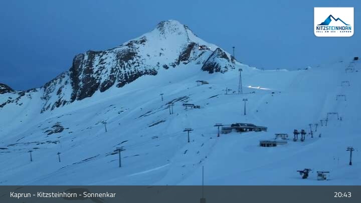 Archiv Foto Webcam Sonnenkar am Kitzsteinhorn