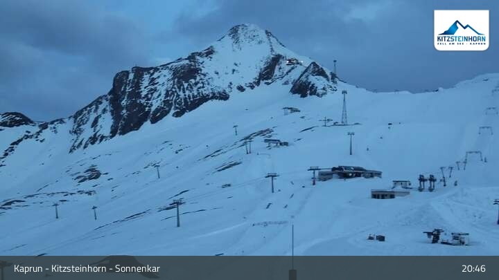 Archived image Webcam Sonnenkar at Kitzsteinhorn mountain